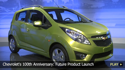 Chevrolet's 100th Anniversary: Future Product Launch