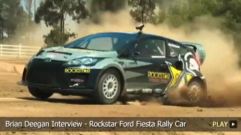 Brian Deegan Interview - Rockstar Ford Fiesta Rally Car