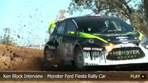 Ken Block Interview - Monster Ford Fiesta Rally Car