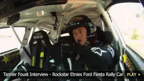 Tanner Foust Interview - Rockstar Etnies Ford Fiesta Rally Car