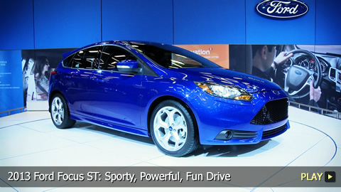 2013 Ford Focus ST: Sporty, Powerful, Fun Drive