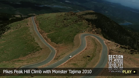Pikes Peak Hill Climb with Monster Tajima 2010