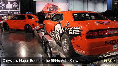 Chrysler's Mopar Brand at the SEMA Auto Show
