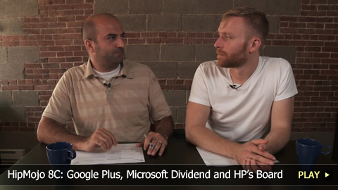 HipMojo 8C: Google Plus, Microsoft Dividend and HP's Board