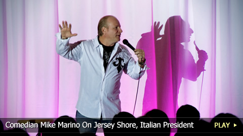 Comedian Mike Marino On Jersey Shore, Italian President