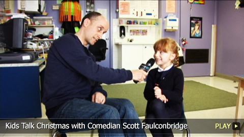 Kids Talk Christmas with Comedian Scott Faulconbridge