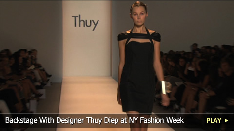 Backstage With Designer Thuy Diep at New York Fashion Week