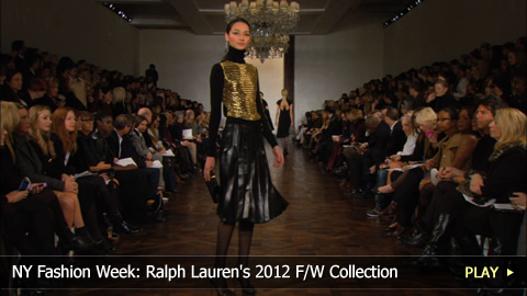 New York Fashion Week: Ralph Lauren's 2012 Fall and Winter Collection
