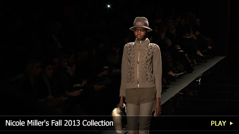 Nicole Miller's Fall 2013 Collection at Mercedes-Benz Fashion Week: New York