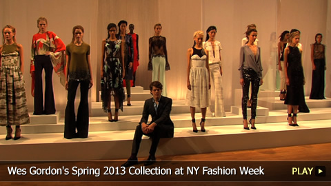 Wes Gordon's Spring 2013 Collection at New York Fashion Week