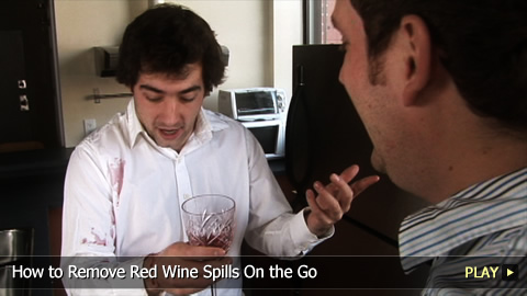 How To Remove Red Wine Spills On the Go