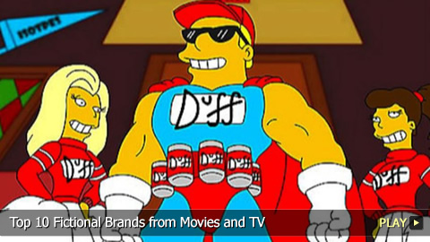 Top 10 Fictional Brands from Movies and TV