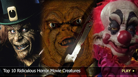 Top 10 Ridiculous Horror Movie Creatures 