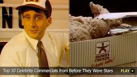 Top 10 Celebrity Commercials from Before They Were Stars
