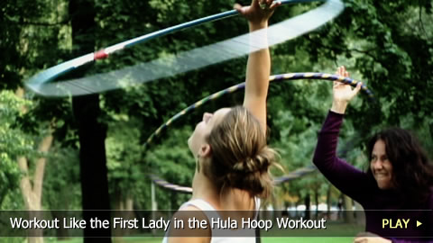 Workout Like the First Lady in the Hula Hoop Workout