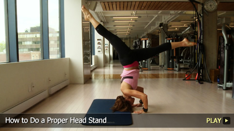 How to Do a Proper Head Stand