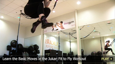 Learn the Basic Moves in the Jukari Fit to Fly Workout