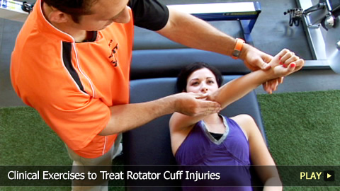 Clinical Exercises to Treat Rotator Cuff Injuries