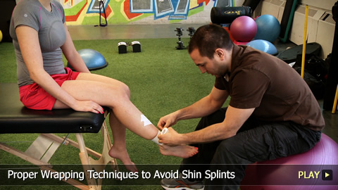 Proper Wrapping Techniques to Avoid Shin Splints