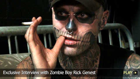 Exclusive Interview with Zombie Boy Rick Genest