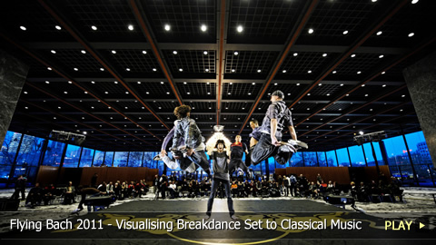 Flying Bach 2011 - Visualising Breakdance Set to Classical Music