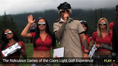 The Ridiculous Games of the Coors Light Golf Experience