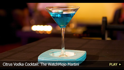 Citrus Vodka Cocktail: The WatchMojo Martini