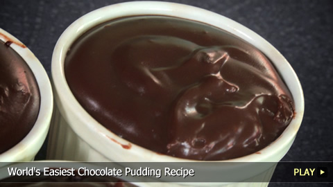 World's Easiest Chocolate Pudding Recipe