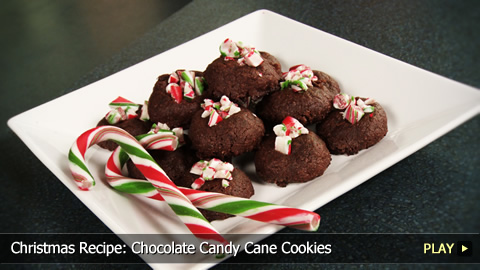 Christmas Recipe: Chocolate Candy Cane Cookies