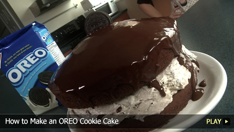 How to Make an OREO Cookie Cake