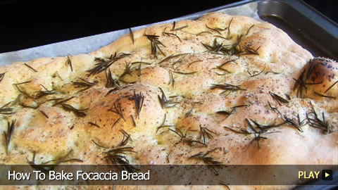 How To Bake Focaccia Bread