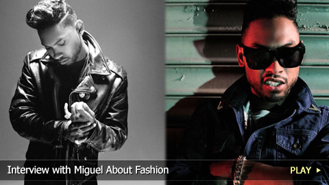Interview with Miguel About Fashion