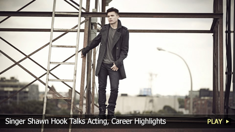 Singer Shawn Hook Talks Acting, Career Highlights
