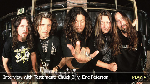 Interview with Testament: Chuck Billy, Eric Peterson
