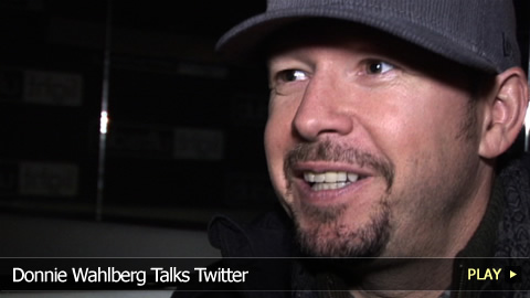 Donnie Wahlberg Talks Twitter
