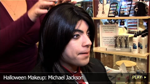 Halloween Makeup: Michael Jackson