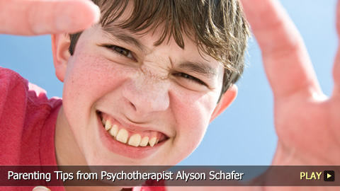 Parenting Tips from Psychotherapist Alyson Schafer