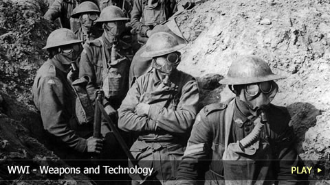 world war one weapons and technology