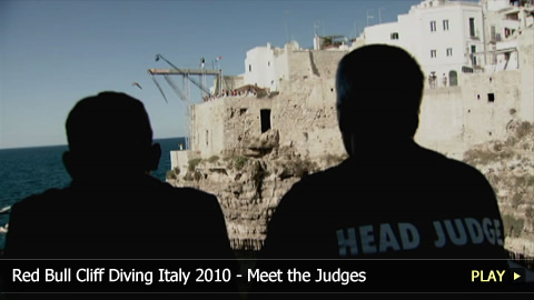 Red Bull Cliff Diving Italy 2010 - Meet the Judges