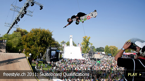 freestyle.ch 2011: Skateboard Qualifications at Europe's Biggest Freestyle Event