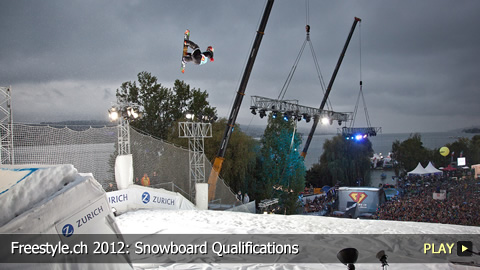 Freestyle.ch 2012: Snowboard Qualifications at Europe's Biggest Freestyle Event