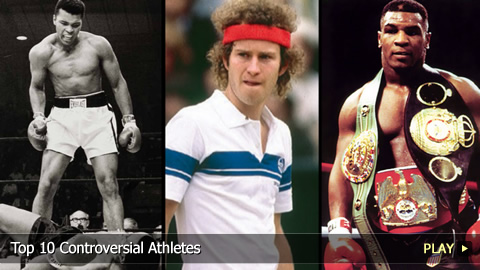 Top 10 Controversial Athletes