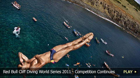 Red Bull Cliff Diving World Series 2011 - The Rapa Nui Competition Continues