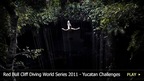 Red Bull Cliff Diving World Series 2011 - Challenges of the Yucatan Competition