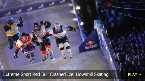Extreme Sport Red Bull Crashed Ice: Downhill Skating