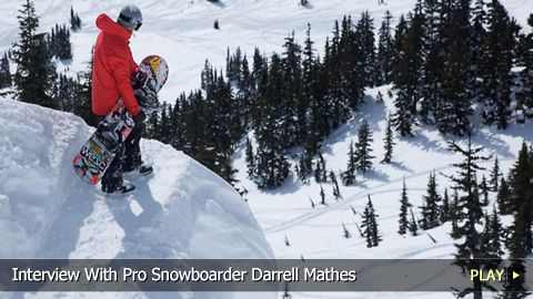 Interview With Pro Snowboarder Darrell Mathes