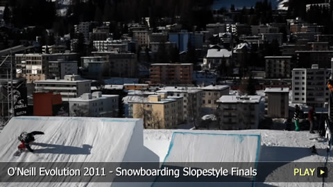 O'Neill Evolution 2011 - Snowboarding Slopestyle Finals