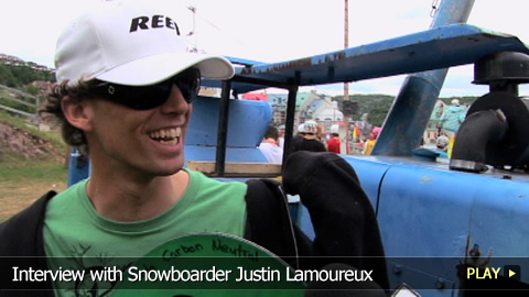Interview with Snowboarder Justin Lamoureux