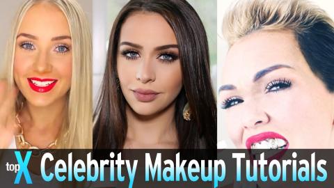 Top 10 YouTube Celebrity Makeup Tutorials -  TopX Ep.39