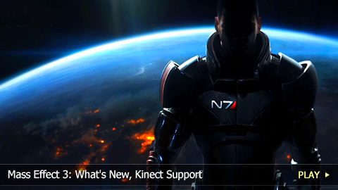Mass Effect 3: What's New, Kinect Support